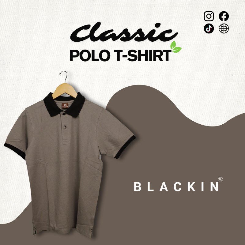 Classic Polo T-shirt Ash