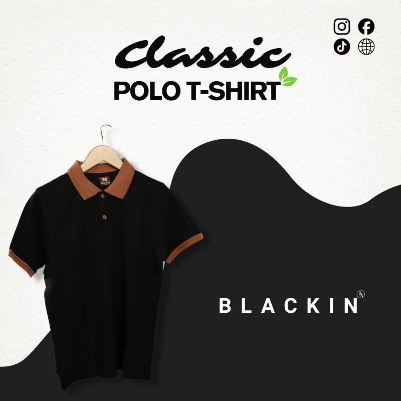 Classic Polo T-shirt Black