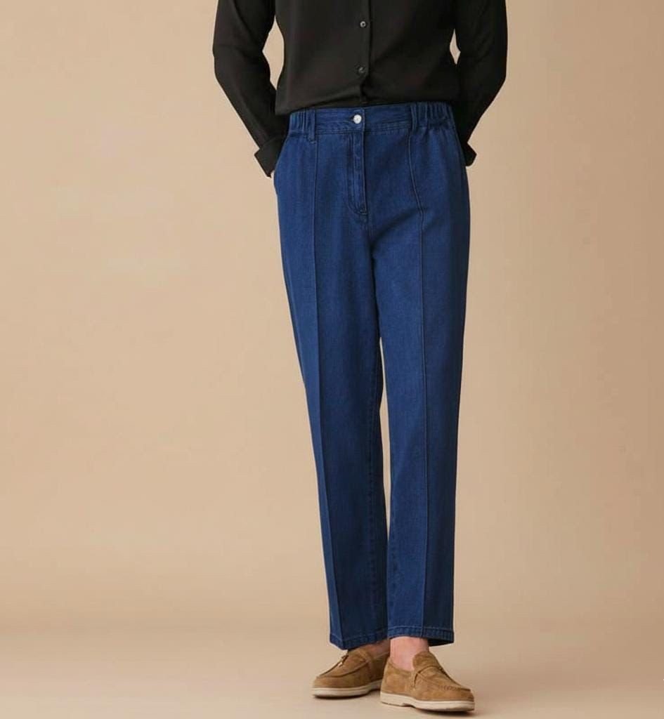 Denim Formal Fit Blue pant