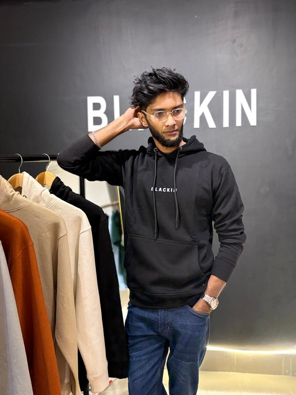 Blackin Black Hoodie